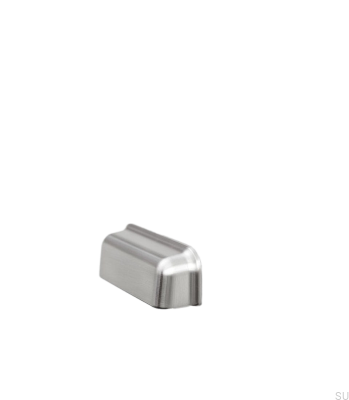 Port 96 Metall Silver Shell Möbelhandtag