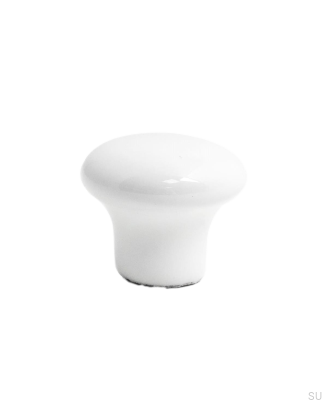 Möbelknopp Marcus 25 Porslin vit (2 st)