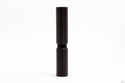Cylinder 170 Möbelben Svart Aluminium