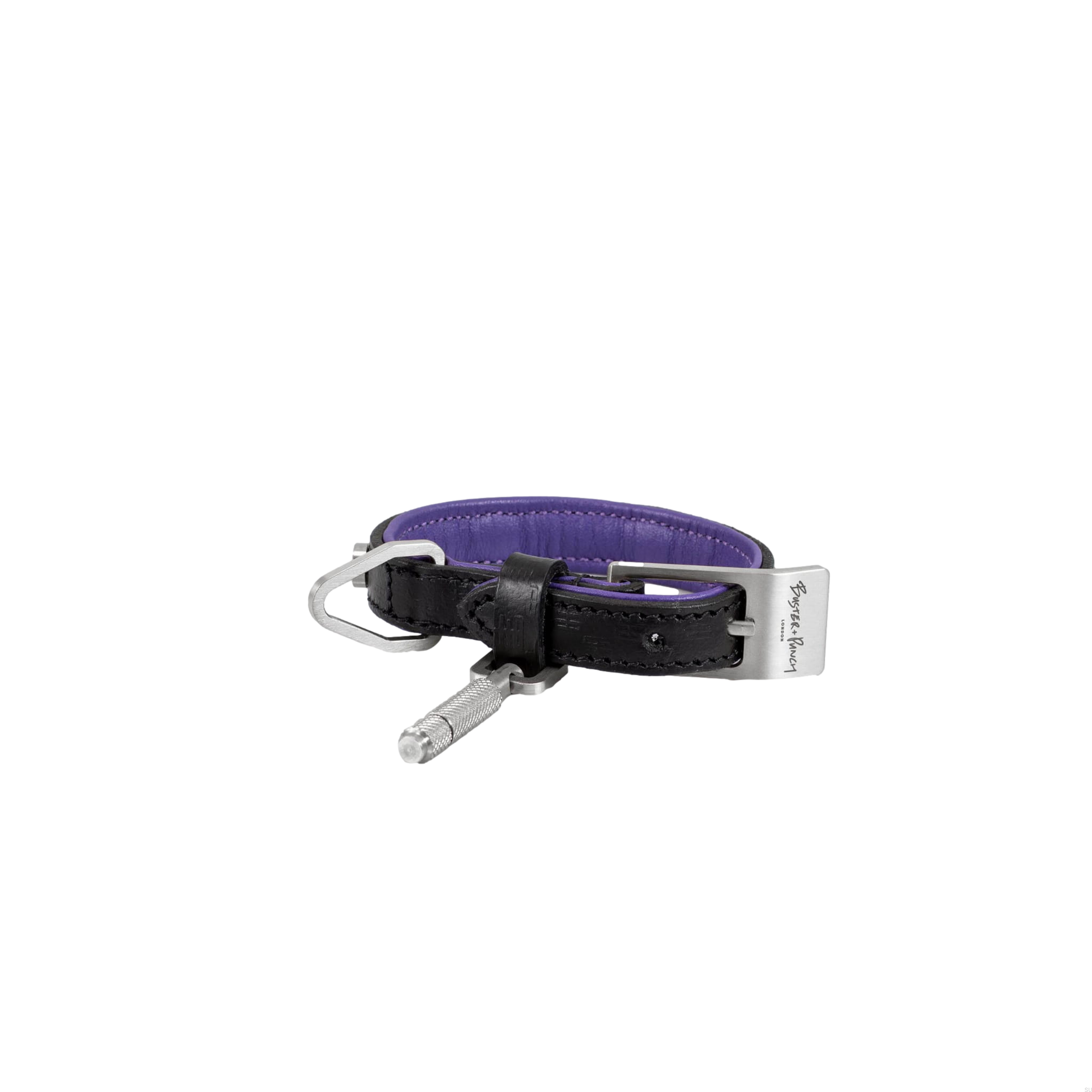 BusterPunch_Dog_Collar_Steel_XSmall_Front.jpg