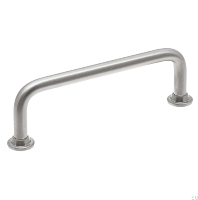 Avlångt möbelhandtag 1353 96 Borstad nickel
