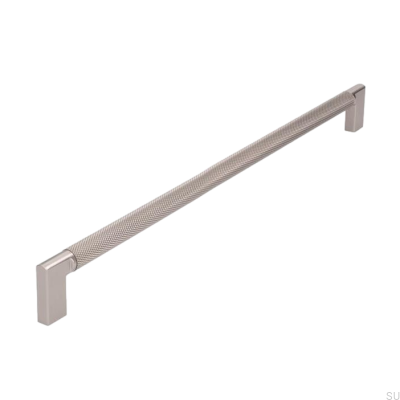 Långt möbelhandtag 2457 320 Borstad nickel