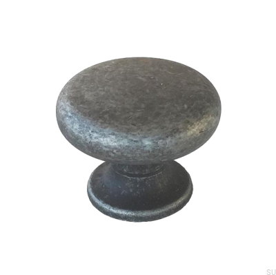 Möbelknopp 8702 35 Borstad järnnickel