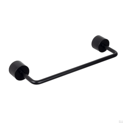 Avlångt möbelhandtag Meluzyna 128 Metal Black