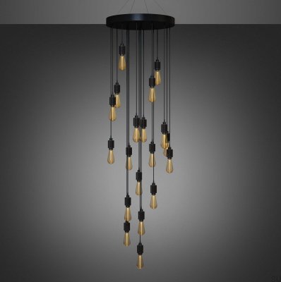 Heavy Metal Cascade Chandelier (valbar på begäran)