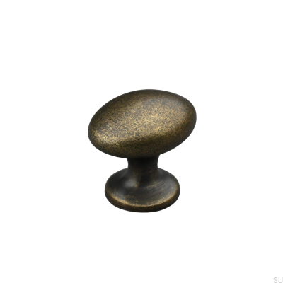 Forio 38 möbelknopp, oxiderad metall