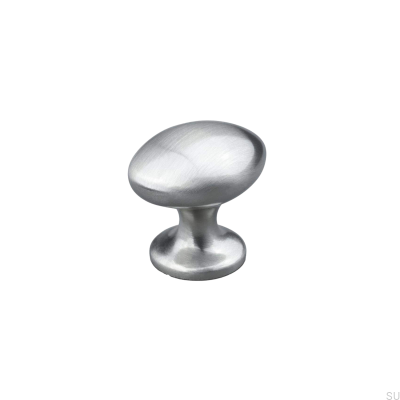 Forio 38 möbelknopp i borstat silver