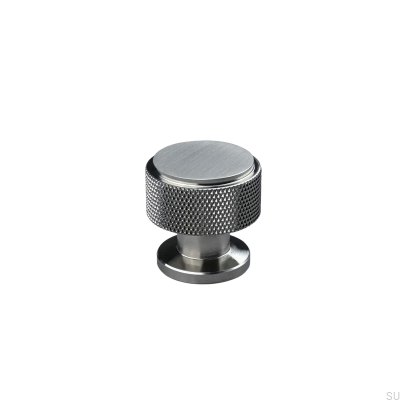 Lonato 30 möbelknopp i borstat silver