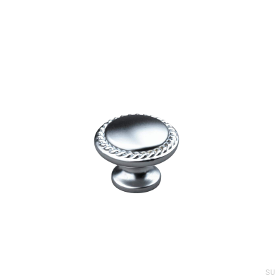 Sora 30 silver möbelknopp
