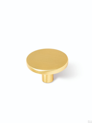 Como möbelknopp, borstad guld