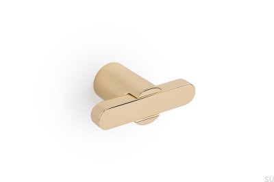 T-Bar Fusion Gold Polerad möbelknopp