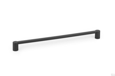 Fusion 320 Black Titanium långsträckt möbelhandtag 