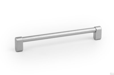 Linkk 160 längsgående möbelhandtag, borstad aluminiumsilver