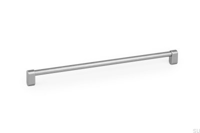 Linkk 320 längsgående möbelhandtag, borstad aluminiumsilver