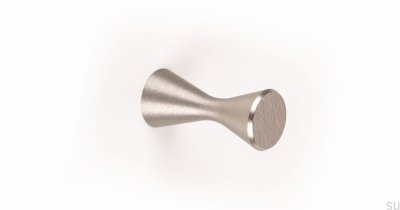 Diabolo Aluminium Silver Borstad Vägghängare