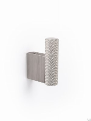 Graf aluminium borstat silver vägghängare