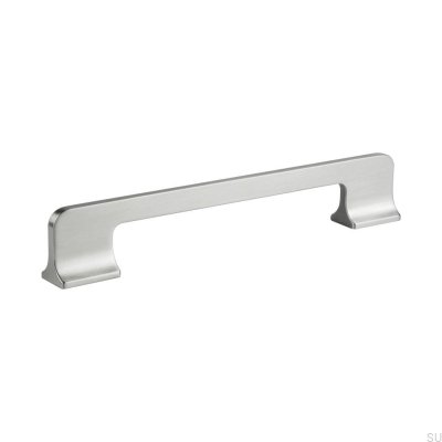 Längsgående möbelhandtag Key 350 Silver Borstad