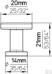 2505-20PB12--Gałka-meblowa-2050-Metalowa-Czarna-Matowa-Siro-Skandynawskie-Uchwyty_4