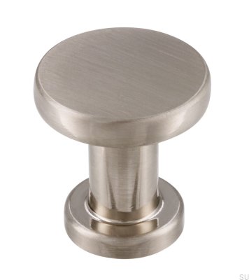 Möbelknopp 2505 30 Borstad Silver