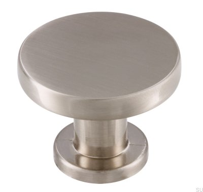 Möbelknopp 2505 30 Borstad Silver