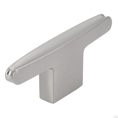 T-Bar 2570 16 möbelknopp, borstad silver