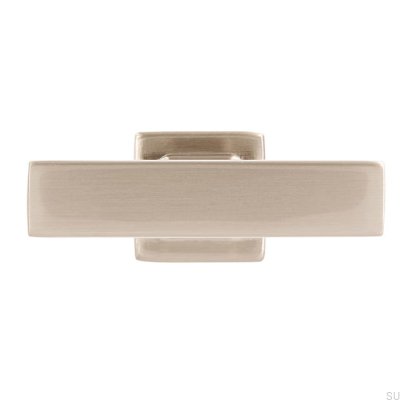 T-Bar 2520 möbelknopp i borstat silver