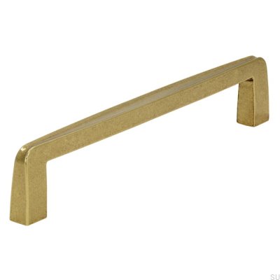 Avlångt möbelhandtag 2570 160 Antik Guld