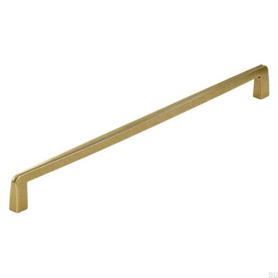 Avlångt möbelhandtag 2570 320 Antik Guld