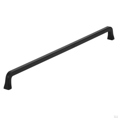 Avlångt möbelhandtag 2525 320 Metall Matt Svart
