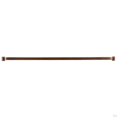 Avlångt möbelhandtag 2525 320 Antik Borstad Brons