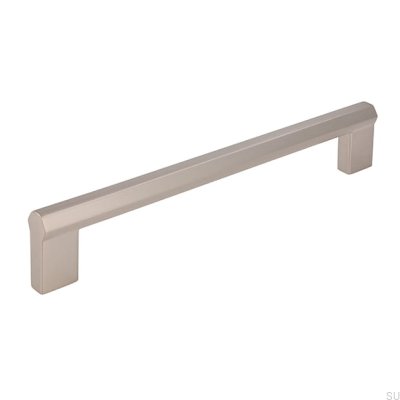 Avlångt möbelhandtag 2571 160 Borstad Silver
