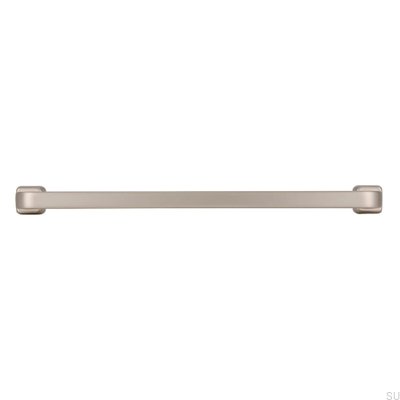 Avlångt möbelhandtag 2536 160 Borstad Silver