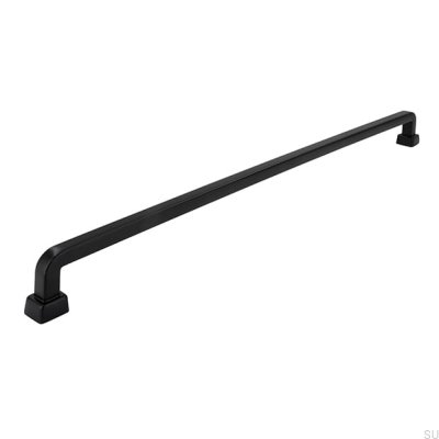 Avlångt möbelhandtag 2536 320 Metall Matt Svart
