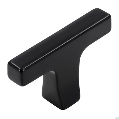 T-Bar 2562 48 Metall Mattsvart möbelknopp