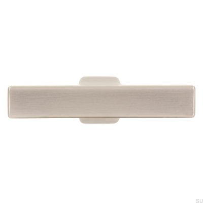 T-Bar 2562 48 möbelknopp, borstad silver