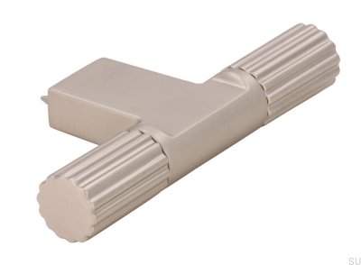 T-Bar 2592 möbelknopp i borstat silver