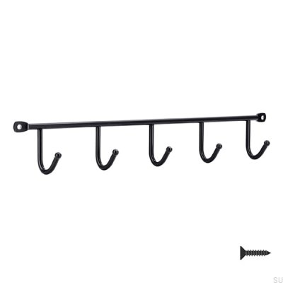 Vägghängare 2081 339 Metall Matt Svart