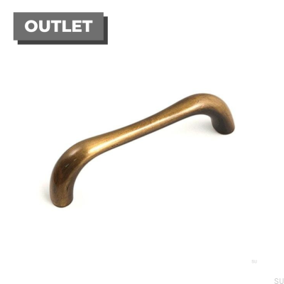 Avlångt möbelhandtag 8478 Antik brons