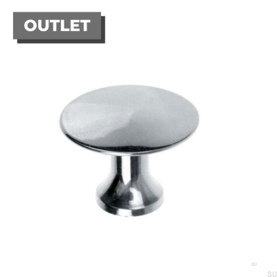 Möbelknopp 5118 Polerad Nickel