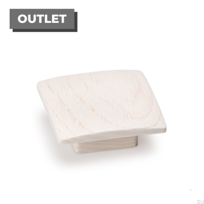 Möbelknopp Balto 16 Wooden White