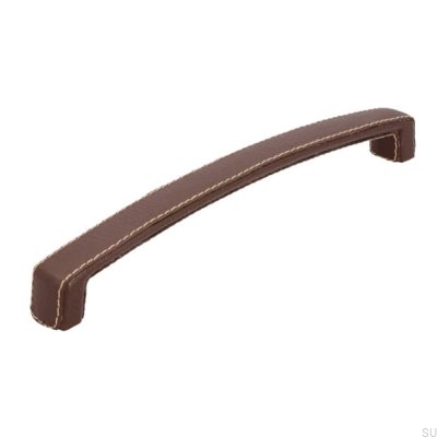 Längsgående möbelhandtag SM8059I 224 Brunt läder