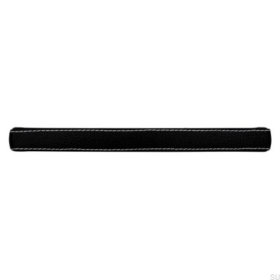 Längsgående möbelhandtag SM8059I 224 Läder Svart