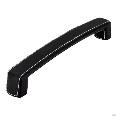 Längsgående möbelhandtag SM8059I 176 Läder Svart