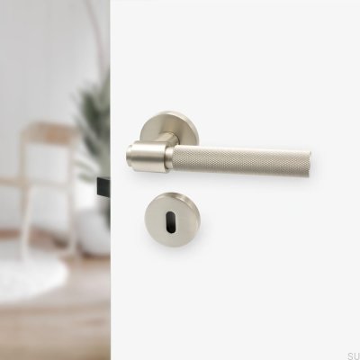 Helix 200 dörrhandtag, metall, silver, modulärt lås