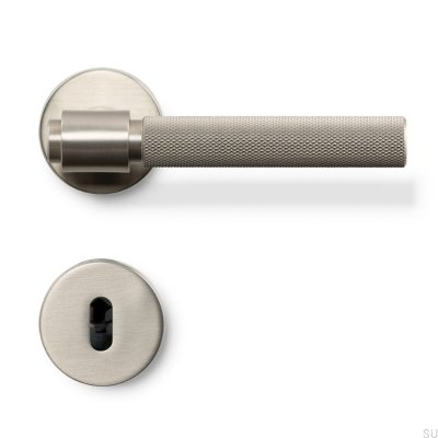 Helix 200 dörrhandtag, metall, silver, modulärt lås
