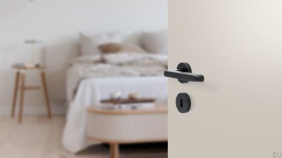 Dörrhandtag Tavira 30 Svart Modullås
