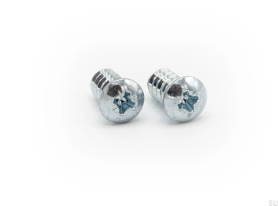 Rullskena skruv 2-pack