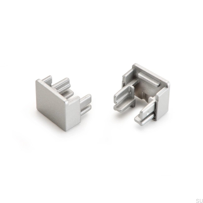 Ändlock för Nexus ytmonterade aluminiumprofil (2 stycken)