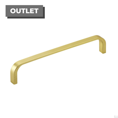 Långt möbelhandtag Pronto 160 Gold Brushed
