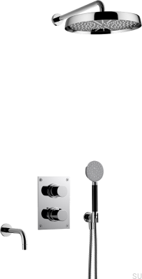 ARM7368 ED2 Duschset Mässing Krom polerad